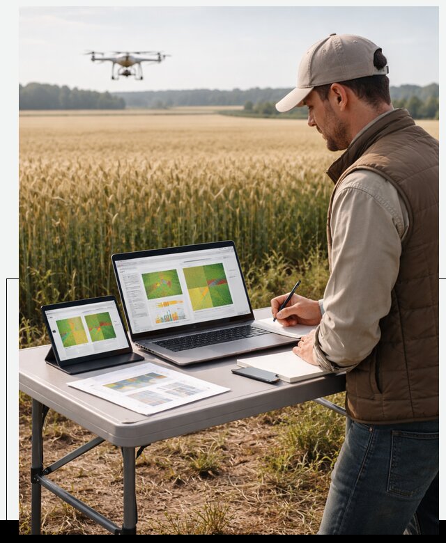 Система AI прогнозирования урожайности для точных агрономий в Старом Осколе