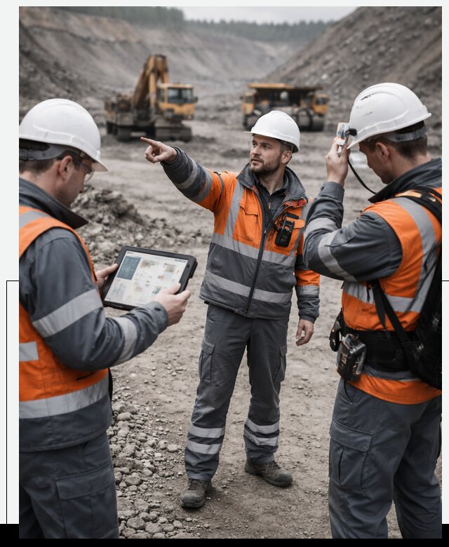 Система контроля персонала для горнодобывающей отрасли в Старом Осколе