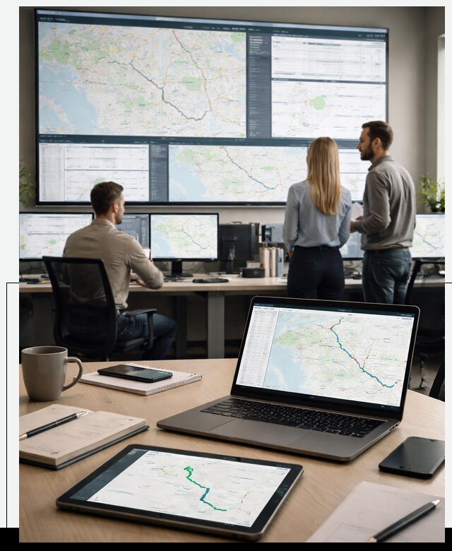 Трекинг грузов и Fleet Management, мониторинг автопарка в Старом Осколе