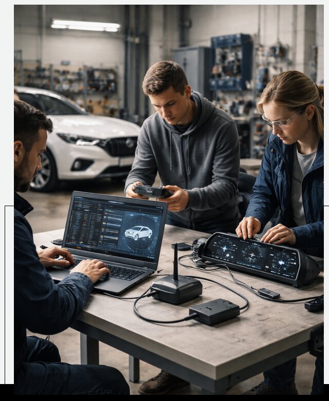 Разработка Connected Car и ПО для автопрома в Старом Осколе