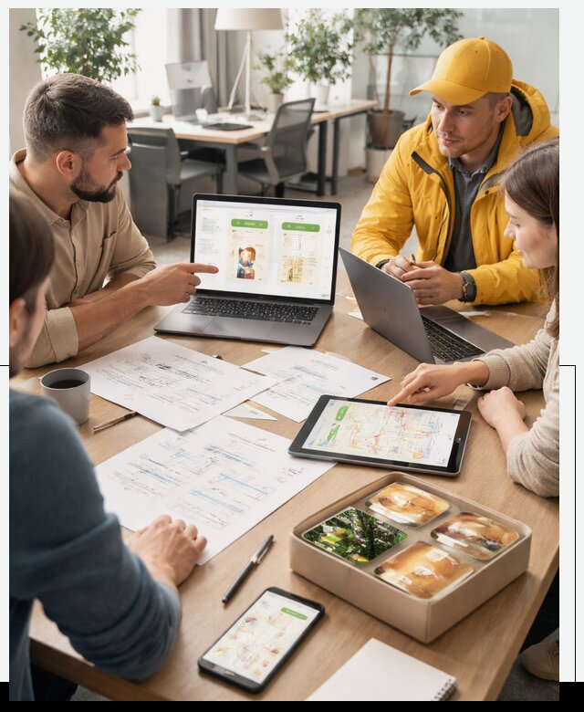 Разработка агрегатора доставки еды в Старом Осколе от 15176 р., АвикейСрк