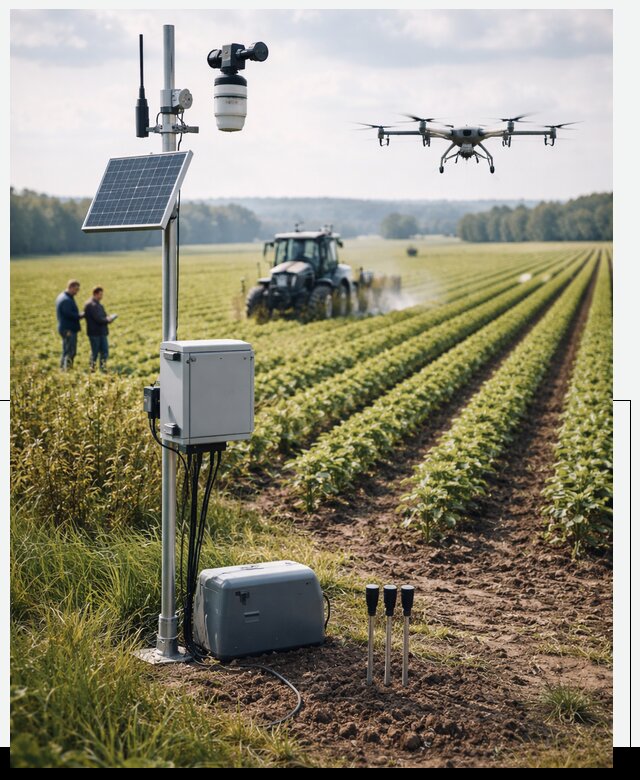 Разработка IoT мониторинга полей в Старом Осколе от 8599 р. | АвикейСрк